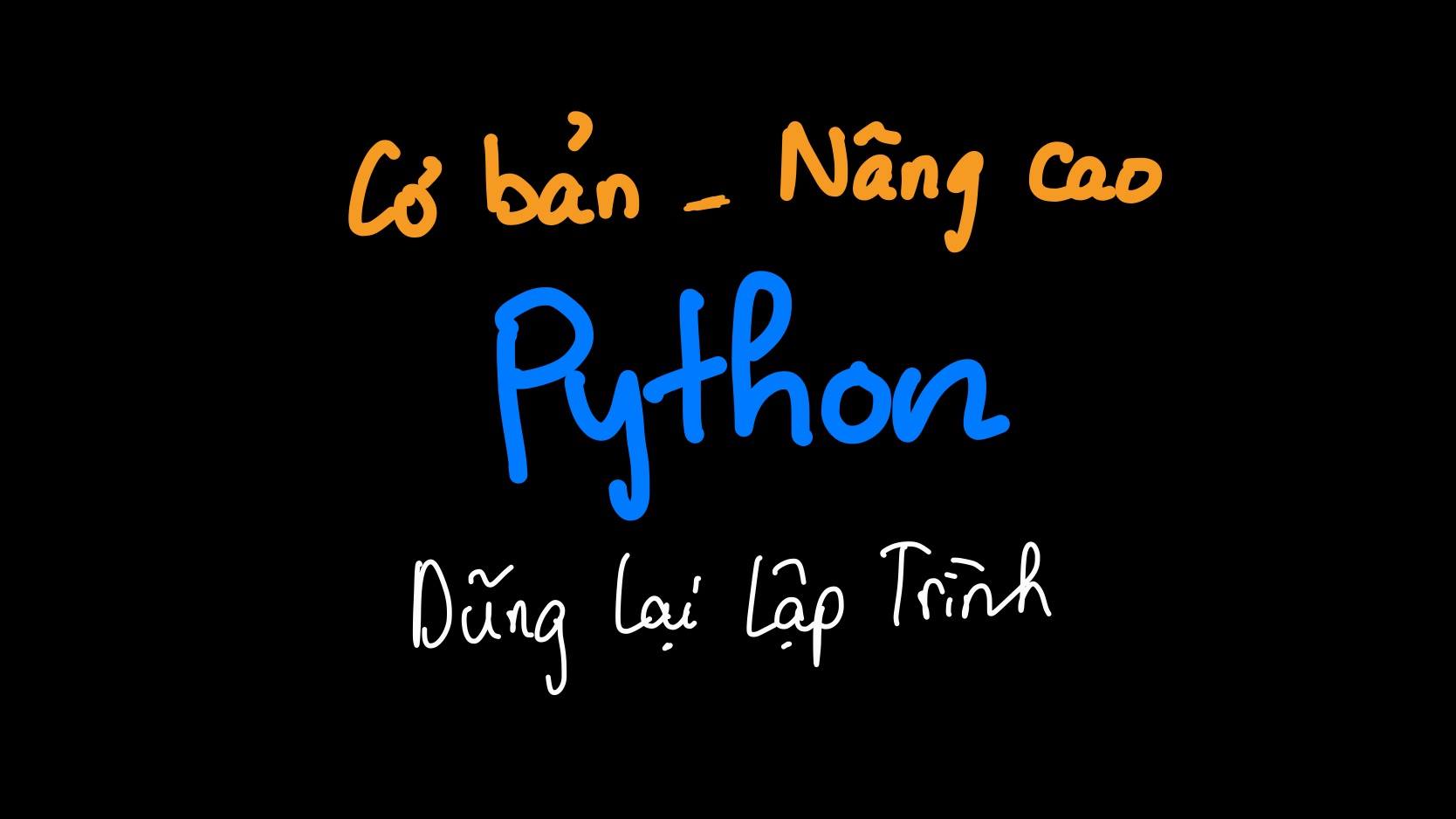 Python Cơ Bản
